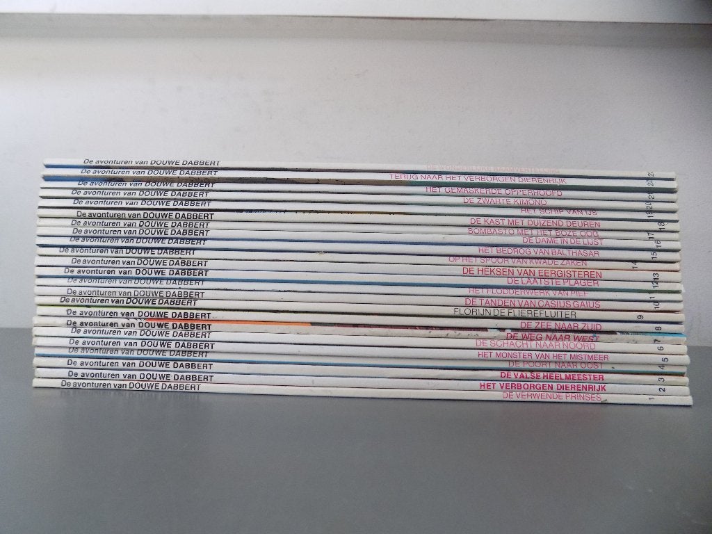 Douwe Dabbert ~ Complete serie 1 t/m 23, Complete serie of reeks, Ophalen of Verzenden, Zo goed als nieuw, Piet Wijn, Thom Roep