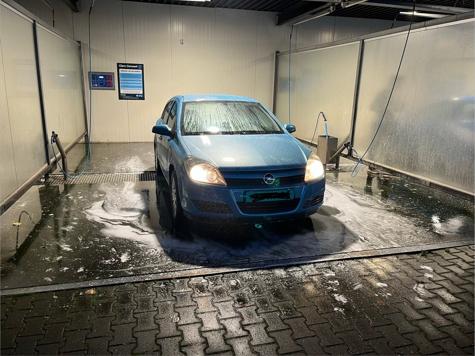 Opel Astra 1.6 16V 5D 77KW 2004 Blauw, Voorwielaandrijving, 15 km/l, 4 cilinders, 1165 kg