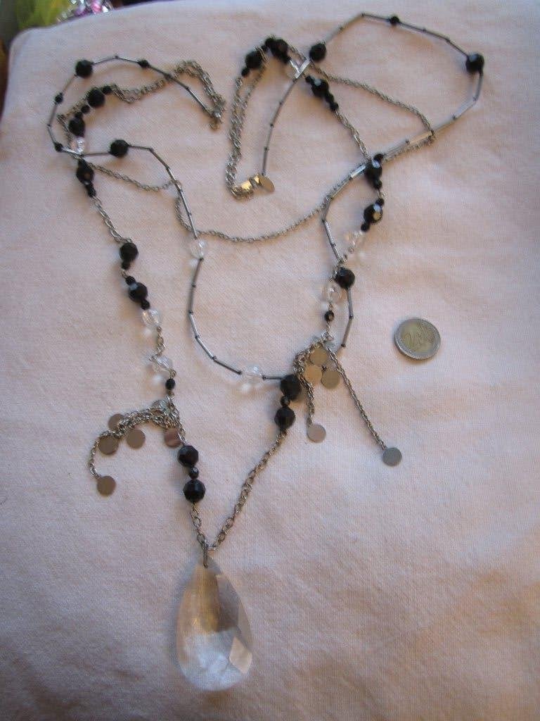 18.  Schitterende oude ketting, LANCOME Paris,  90 cm, Ophalen, Overige materialen, Ketting