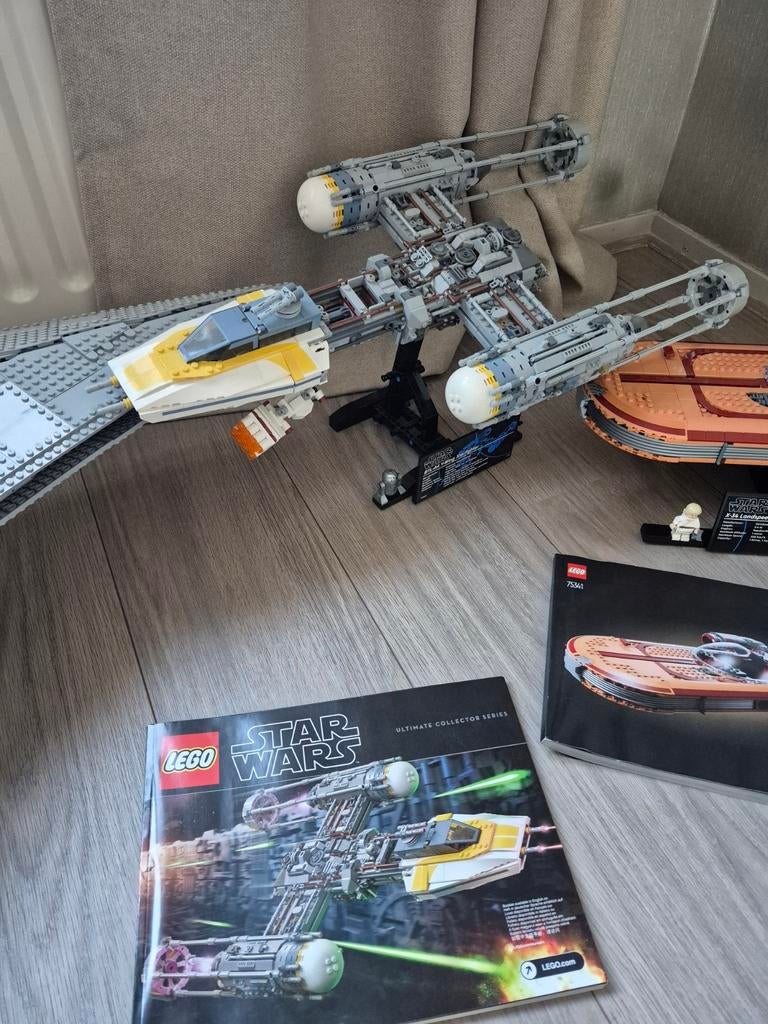 Lego UCS Y-wing starfighter 75181, Ophalen of Verzenden, Zo goed als nieuw, Complete set, Lego