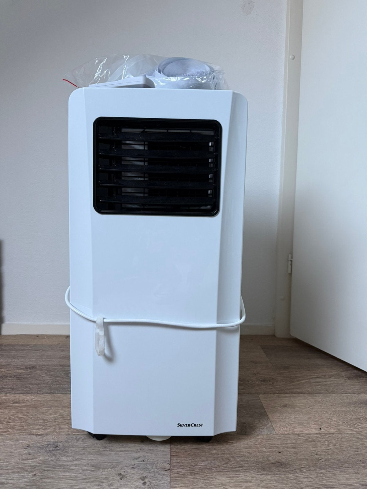 ️ Silvercrest mobiele airco inclusief accessoires, Witgoed en Apparatuur, Ophalen, Minder dan 60 m³, 3 snelheden of meer, Zo goed als nieuw