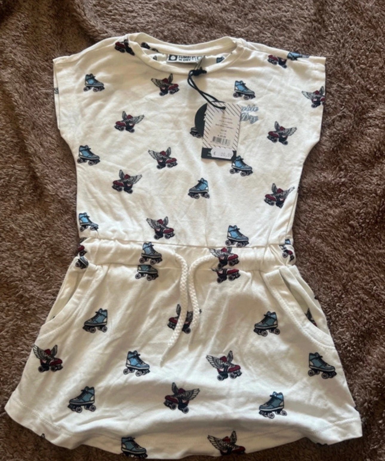 Tumble 'N Dry Jurkje met rolschaatsprint, Ophalen of Verzenden, Nieuw, Meisje, Jurkje of Rokje