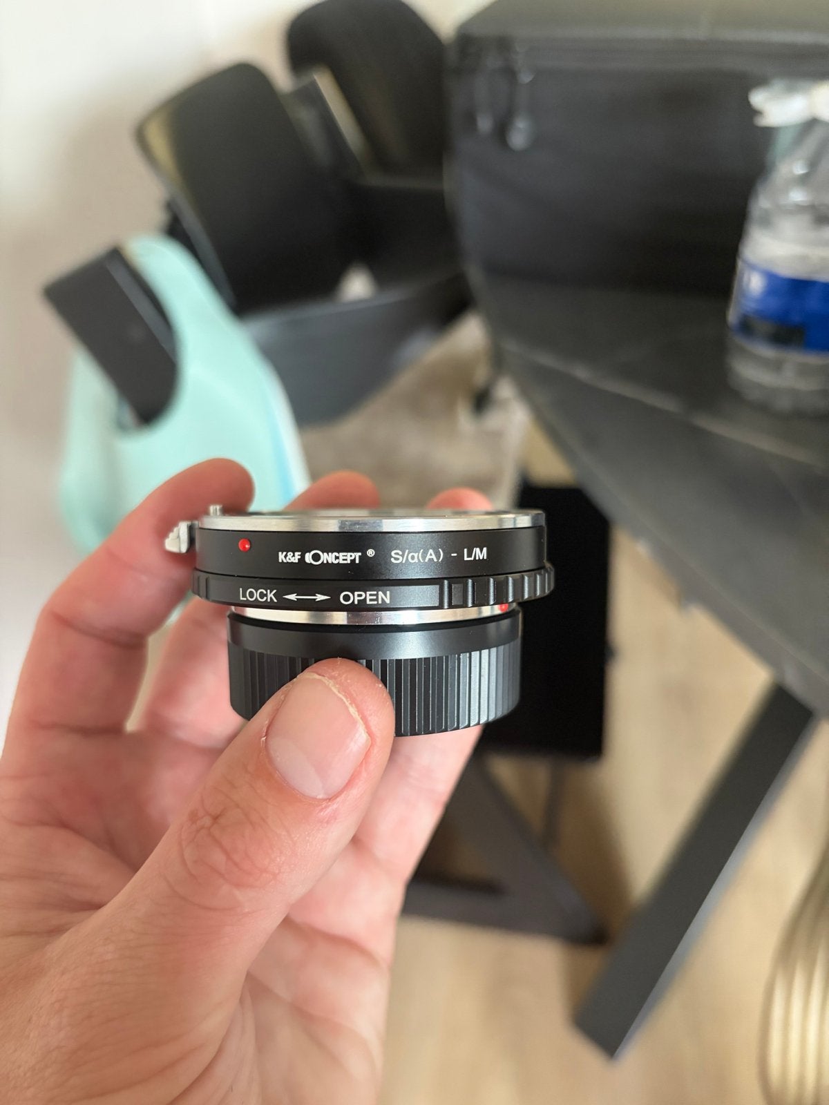 K&F Concept S/α(A) - L/M Lens Adapter, Audio, Tv en Foto, Fotografie | Lenzen en Objectieven, Ophalen, Overige merken, Lensdoppen