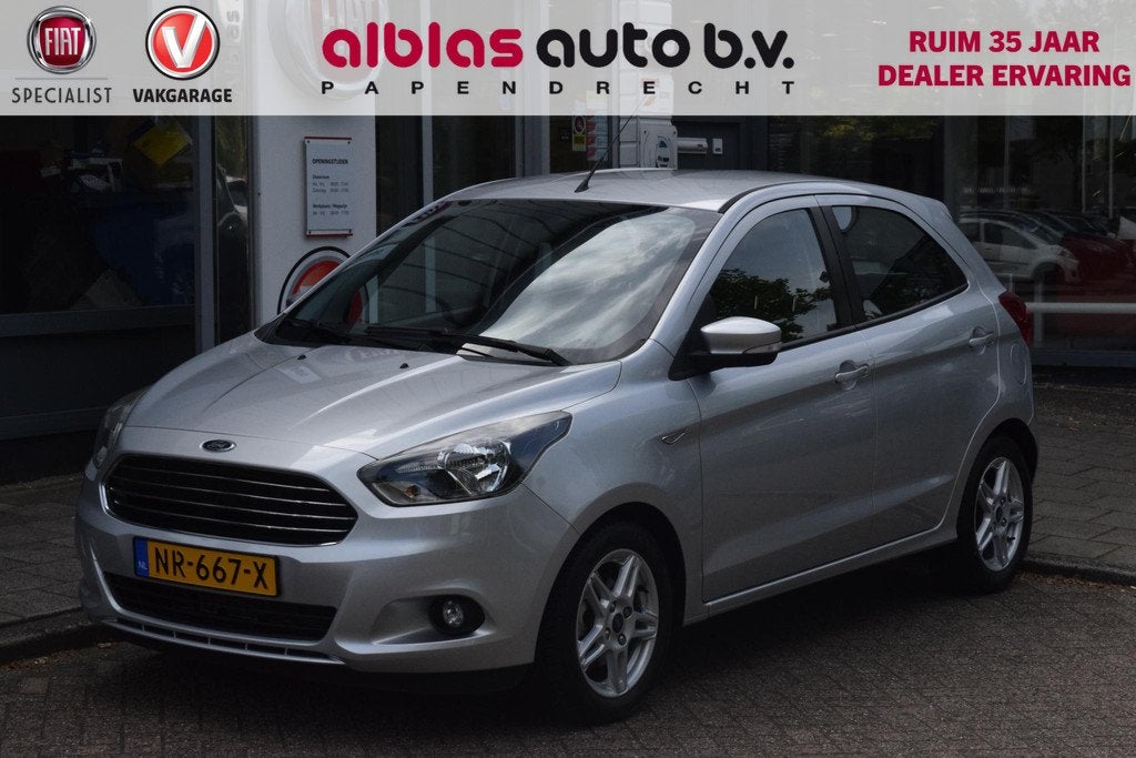 Ford Ka+ 1.2 Trend Ultimate|Orig NL|1e eig.|Unieke.km!, Auto's, 4 cilinders, Ka, Origineel Nederlands, Handgeschakeld