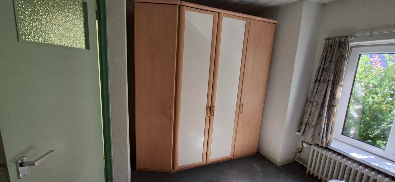 Bed ombouw met kasten TEAB Ophalen in Harderwijk, Ophalen, Bruin, Tweepersoons, Zo goed als nieuw