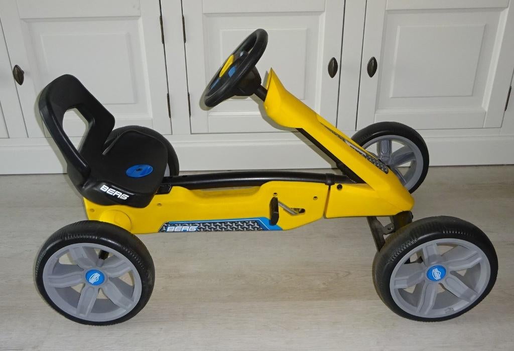 Nieuwe BERG Reppy Roadster skelter - geel zwart blauw, Ophalen, Zo goed als nieuw, Berg