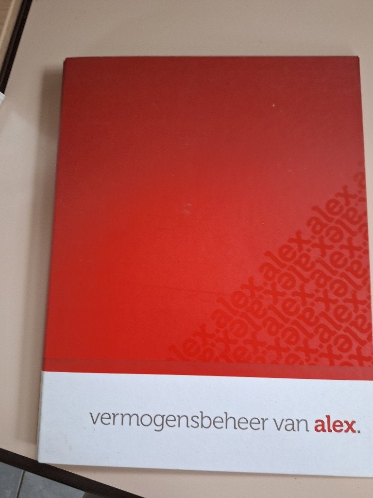 map ordner Alex, Ophalen of Verzenden, Zo goed als nieuw