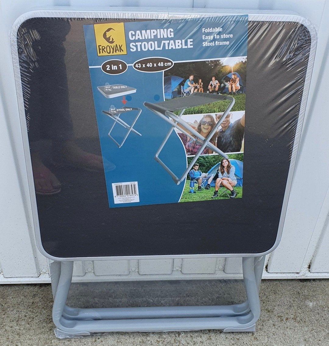 Camping stool/table NIEUW, Ophalen, Nieuw