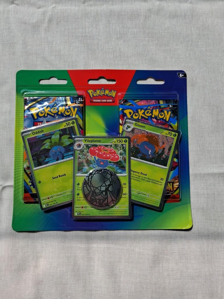 2 Pokémon Blister Packs met kaarten en munt, Hobby en Vrije tijd, Verzamelkaartspellen | Pokémon, Ophalen of Verzenden, Nieuw