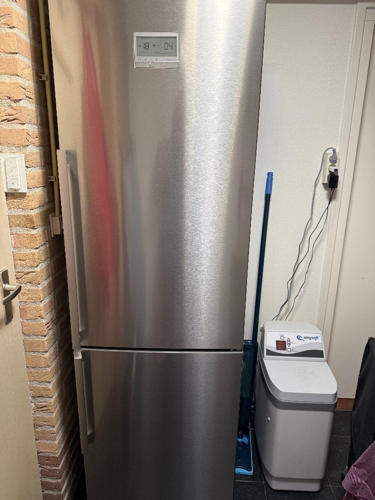 Mooie Bosch KGN39EIDP Koel-vries combinatie, Ophalen, 200 liter of meer, 60 cm of meer, Met aparte vriezer