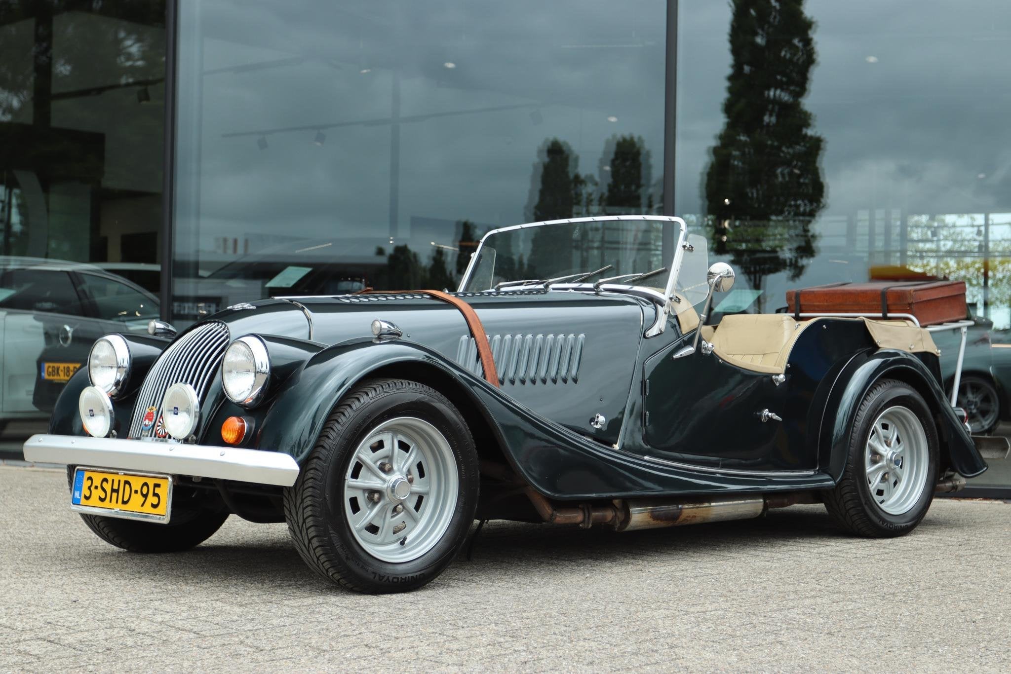 MORGAN 4/4 1.6 4-SEATER 1983 | BAGAGEREK | GROEN, Auto's, Gebruikt, 4 cilinders, Cabriolet, 4 stoelen