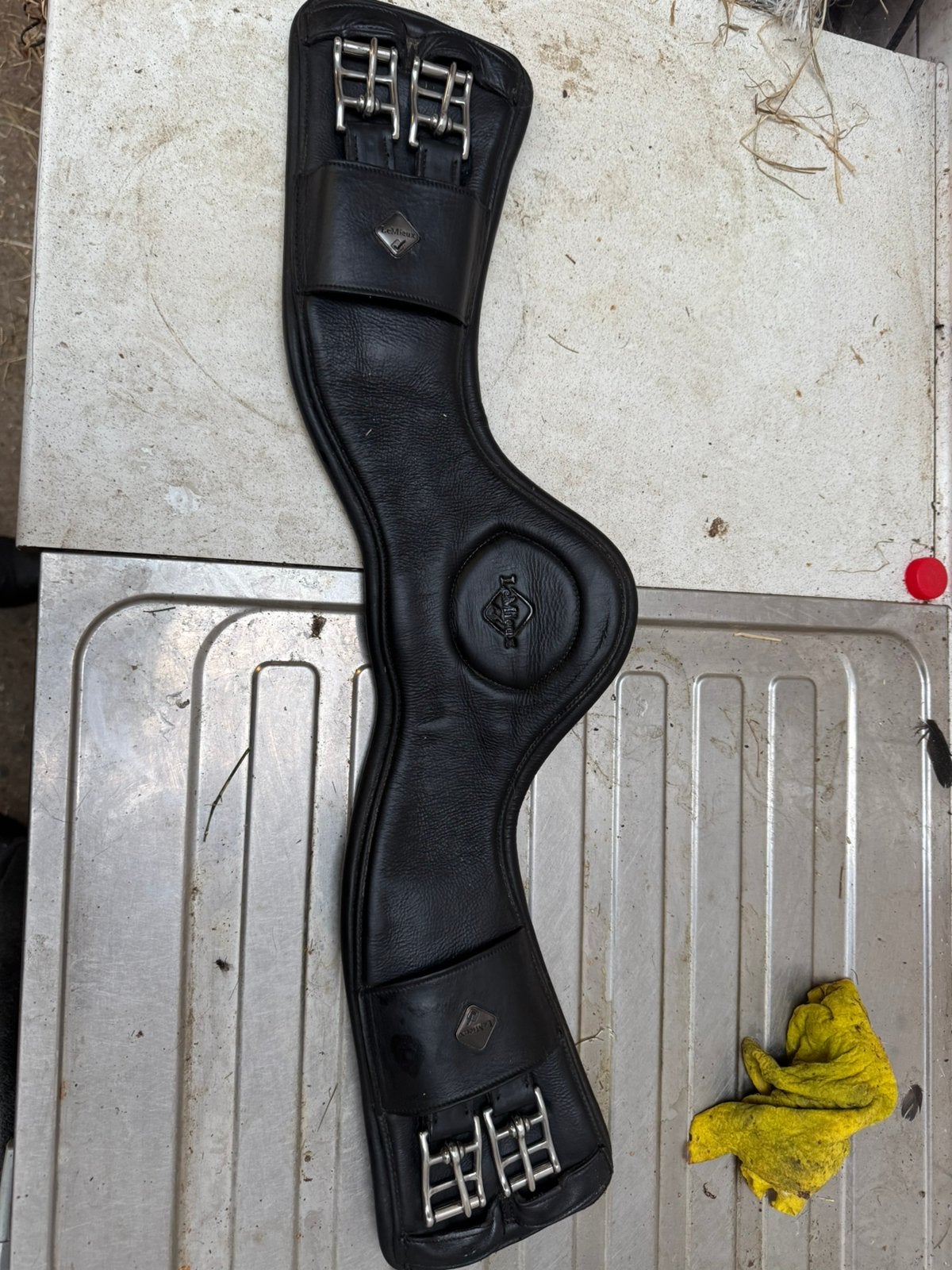 Lemieux gel-tek anatomic dressuursingel, LeMieux, Ophalen of Verzenden, Singel, Zacht onderlegd