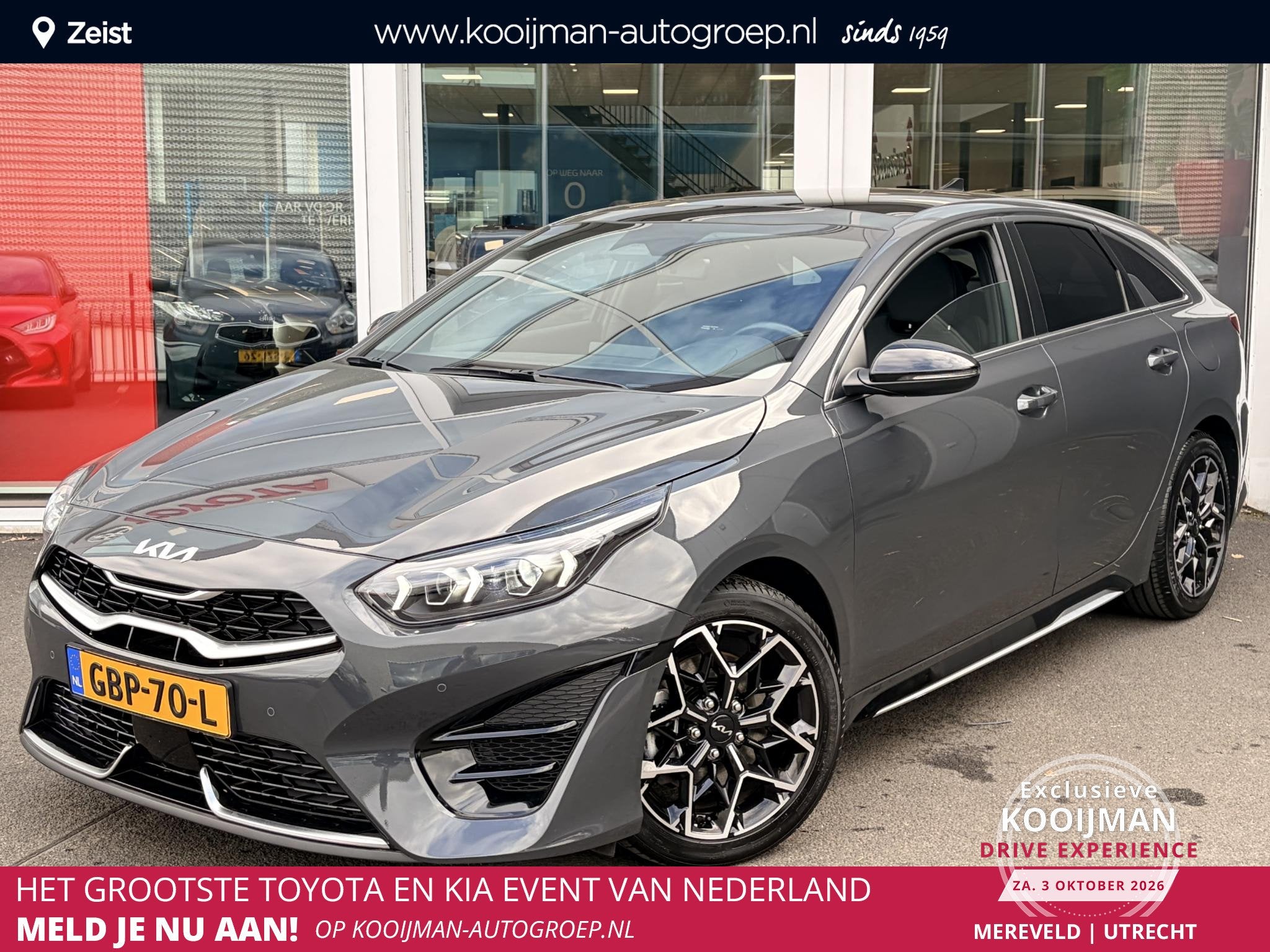 Kia ProCeed 1.5 T-GDi GT-Line | Glazen Schuif/Kantel Dak | A, Auto's, 1325 kg, Gebruikt, Euro 6, 4 cilinders