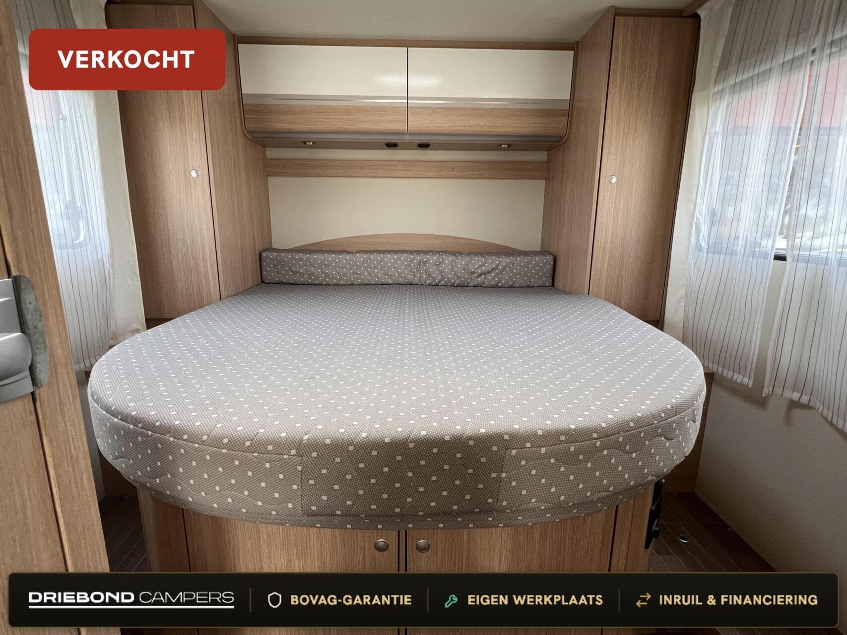 Sunlight T69 S Queensbed Luifel Schotel Zonnepaneel Lithium, Sunlight, Airconditioning, 6 tot 7 meter, Bedrijf
