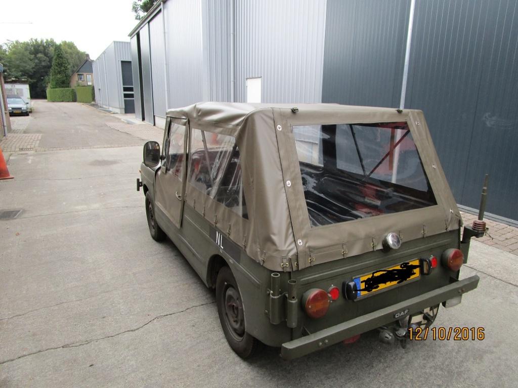 DAF YA 66 Nieuwe kap, Ophalen of Verzenden, Landmacht, Nederland, Overige typen