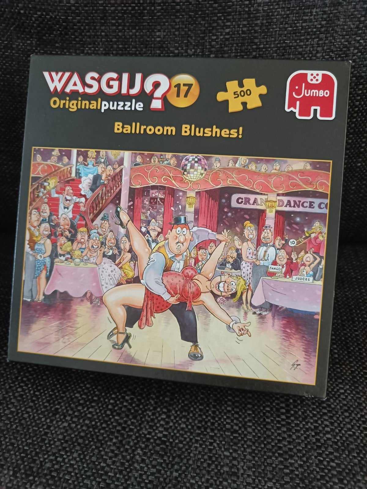 Wasgij Original 17 Ballroom Blushes 500 stukjes, Ophalen of Verzenden, 500 t/m 1500 stukjes, Zo goed als nieuw, Legpuzzel
