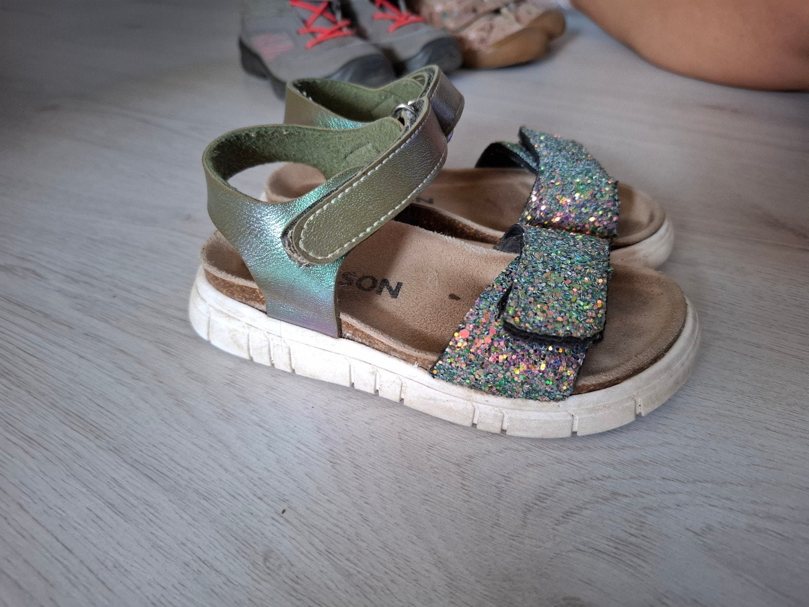 Nette sandalen met glitters, maat 26, Ophalen, Gebruikt, Meisje, NELSON