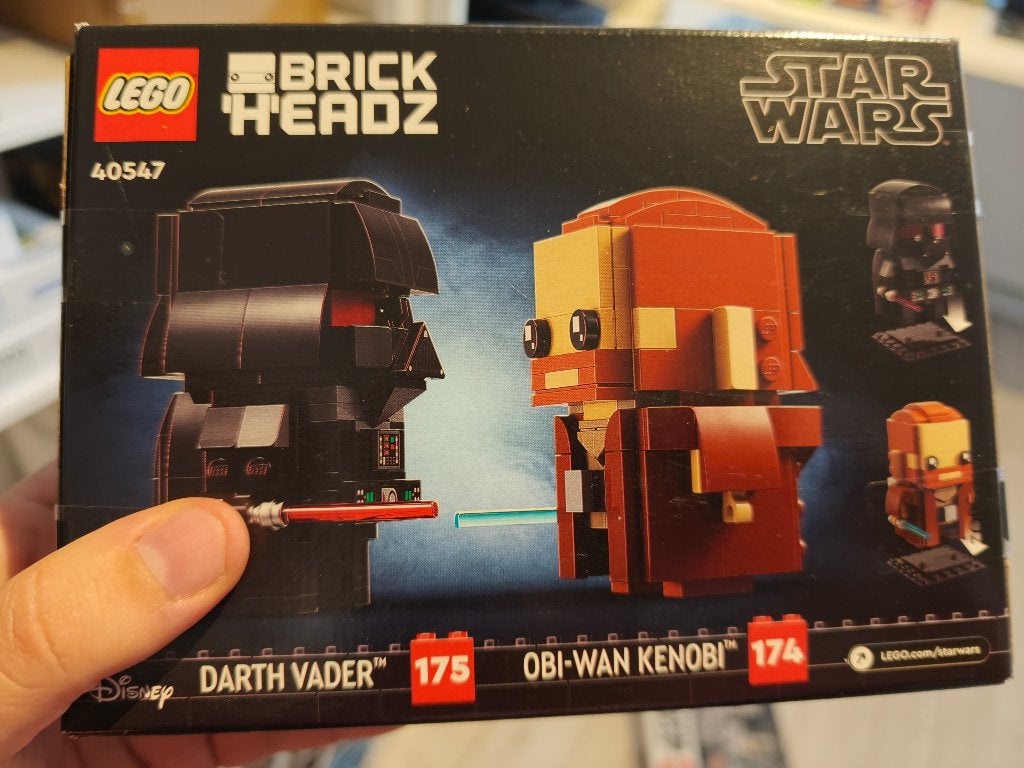 sealed lego obi-wan & darth vader 40547, Ophalen, Nieuw