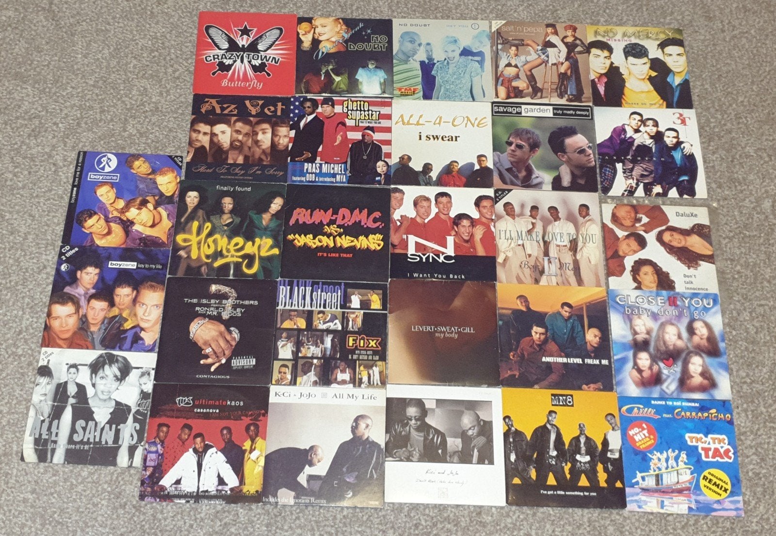 Grote collectie van 50+ diverse CD singles, Cd's en Dvd's, 6 singles of meer, Ophalen of Verzenden, Gebruikt, Pop