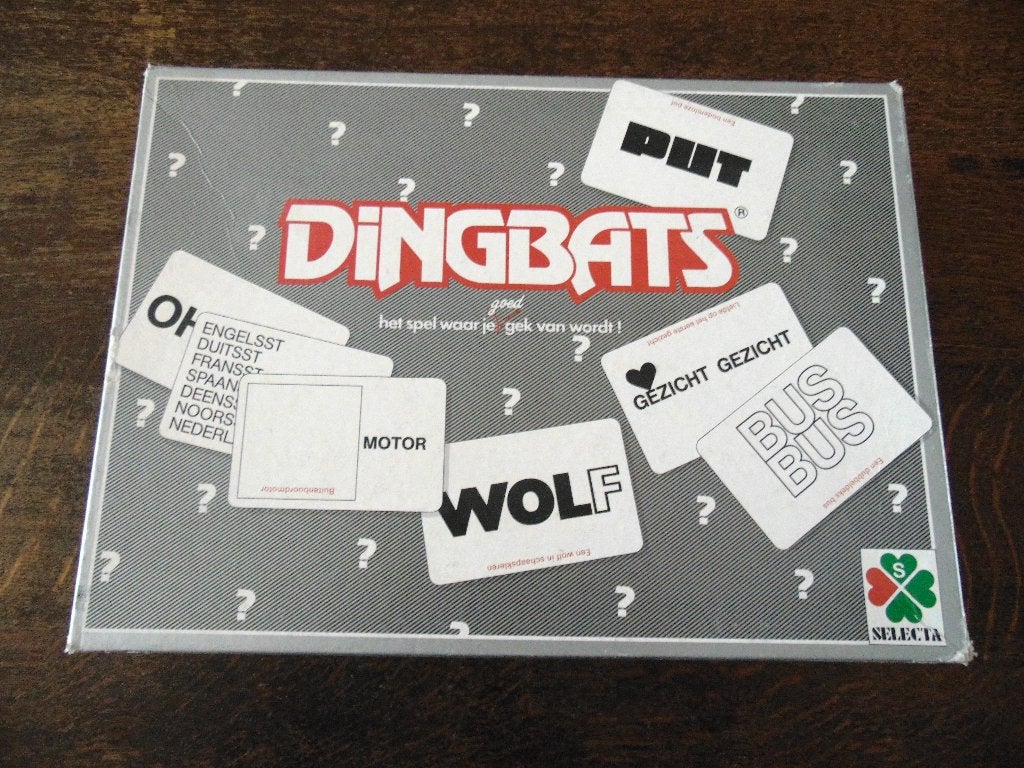 Dingbats Spel van Selecta, Hobby en Vrije tijd, Een of twee spelers, Ophalen of Verzenden, Zo goed als nieuw, Selecta