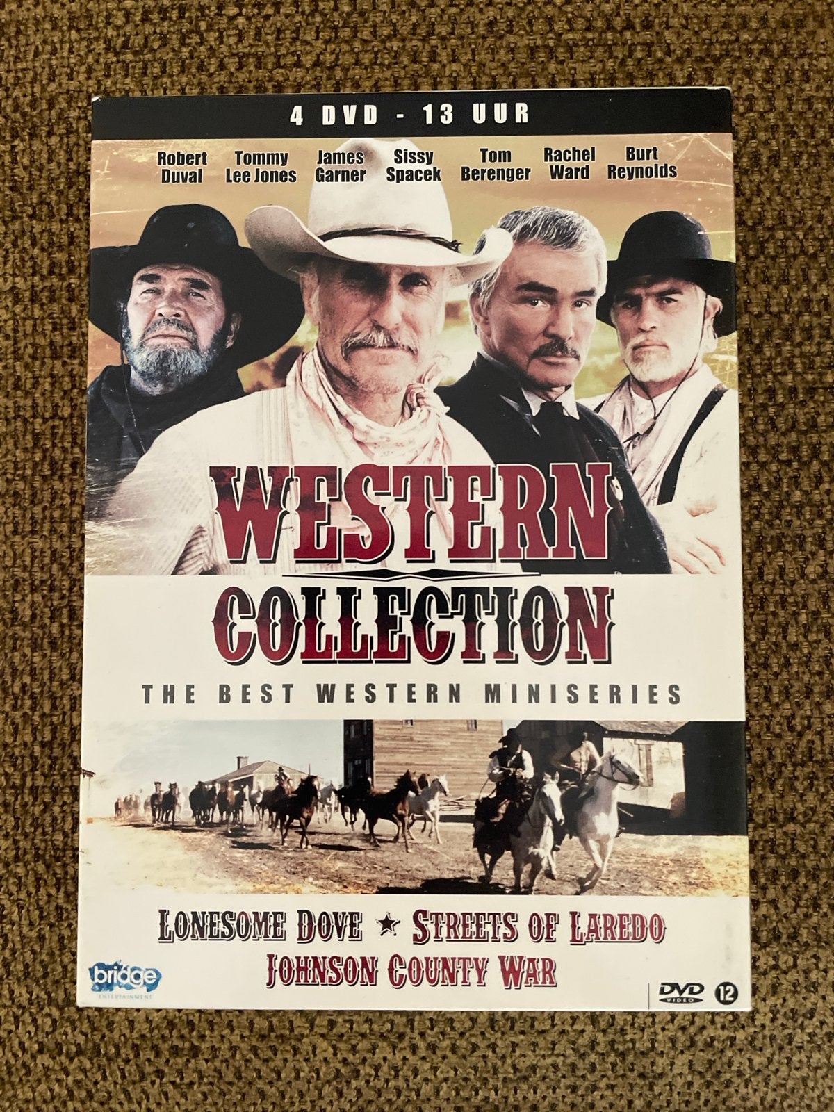 Western Collection - The Best Western Miniseries (4 DVD), Nederlands, Ophalen of Verzenden, Vanaf 12 jaar, Inclusief doosje