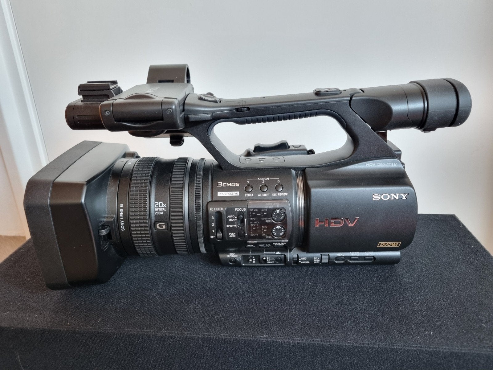 SONY HVR-Z5E proffesionele videocamera, Ophalen of Verzenden, Gebruikt