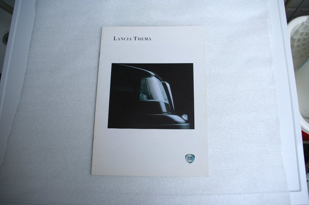 Folder Lancia Thema (10-1992) (23), Boeken, Ophalen of Verzenden, Nieuw, Overige merken