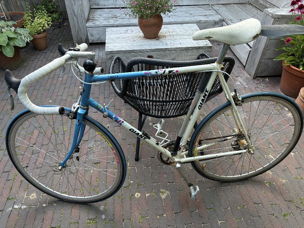 Retro Giant Swift racefiets, Ophalen, Gebruikt, 10 tot 15 versnellingen, Velgrem