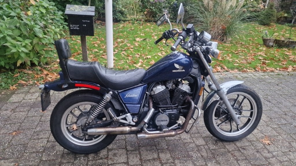 Honda vt500c shadow  opknapper, Motoren, 2 cilinders, Gebruikt, Meer dan 35 kW, Handgeschakeld