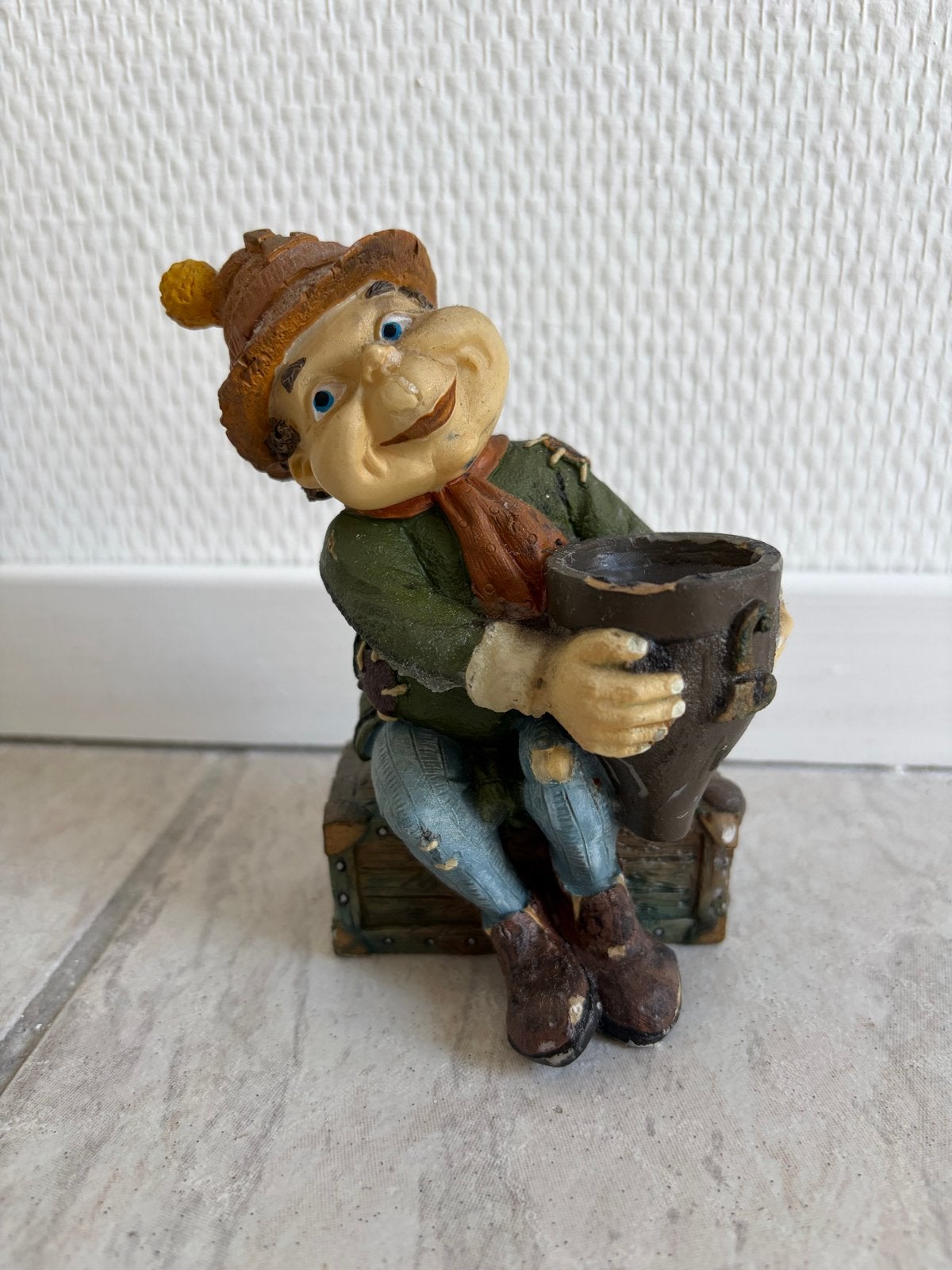Efteling beeldje - laaf. met pot, Verzamelen, Ophalen of Verzenden, Zo goed als nieuw, Laaf