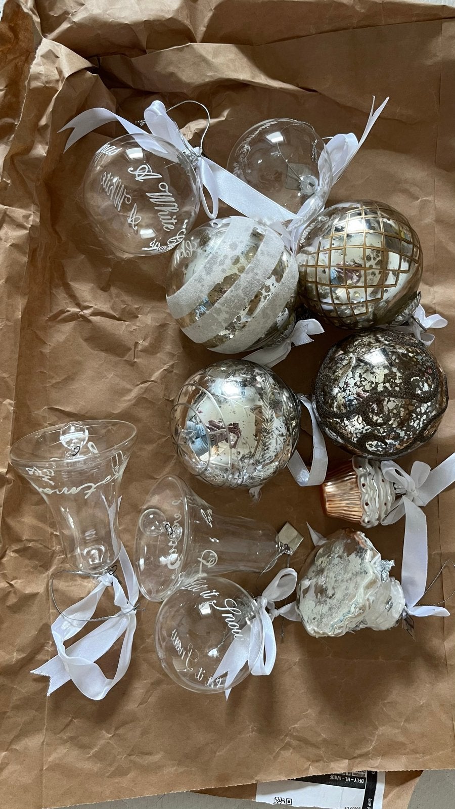 Partij kerstballen Rivièra Maison, Diversen, Kerst, Ophalen, Zo goed als nieuw