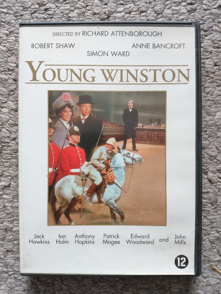 Young Winston. Nederlands ondertiteld., Alle leeftijden, Ophalen of Verzenden, Zo goed als nieuw, Nederlands