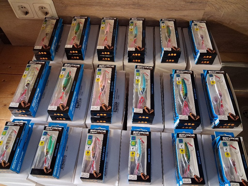 Slow Seeker Jigs (Zeebaars!) in 20/40/60 gram...6 kleuren, Tinstraat, Savage Gear, Overige typen, Nieuw