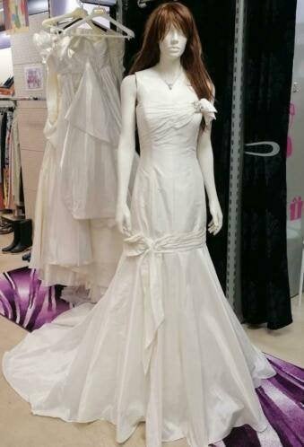 Mon Cheri Bridals nieuwe trouwjurk Ivory + sleep 42 nr 37216