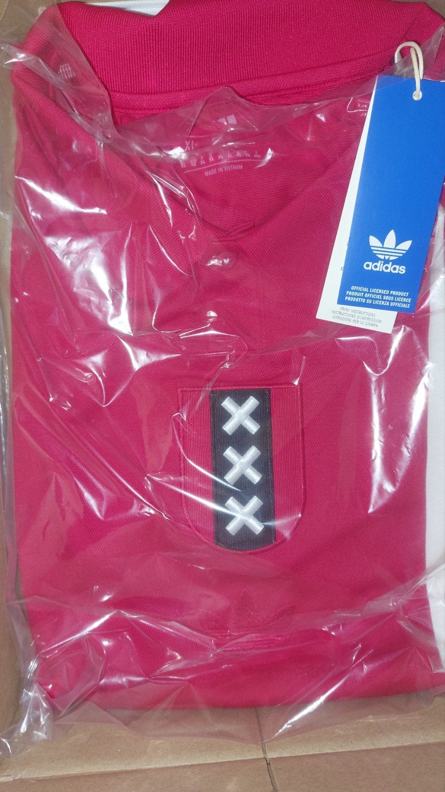 ajax 125 jaar shirt, Maat XL, Ophalen of Verzenden, Nieuw, Shirt