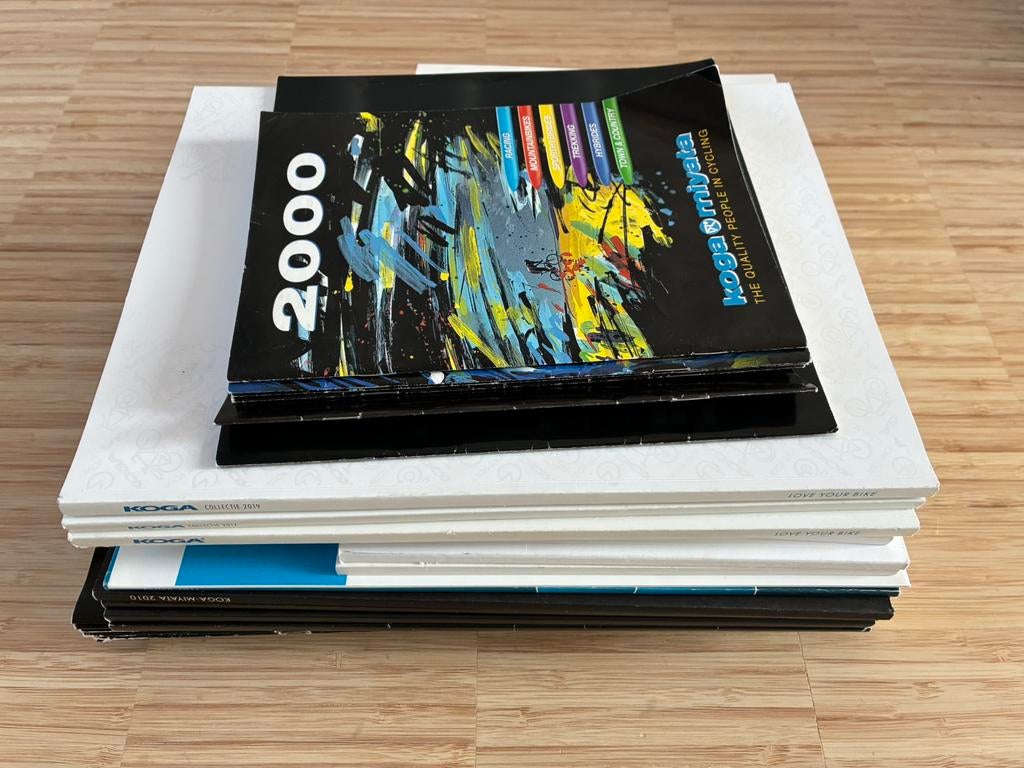 25 Koga Miyata brochures en folders, Ophalen of Verzenden, Zo goed als nieuw
