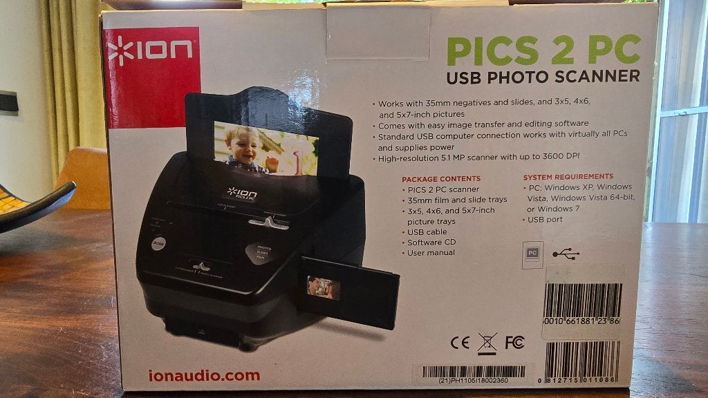 Ion usb fotoscanner, Audio, Tv en Foto, USB-aansluiting, Overige typen, Ophalen of Verzenden, Zo goed als nieuw
