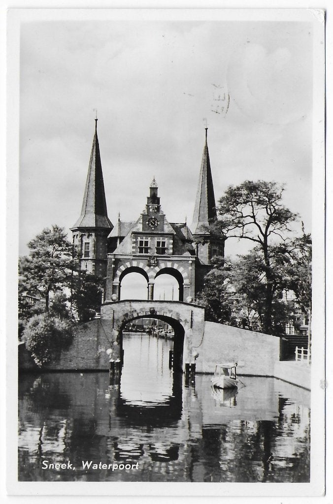 Leek Oude Gelopen Ansichtkaart ( A2549 ), Ophalen of Verzenden, Voor 1920, Gelopen