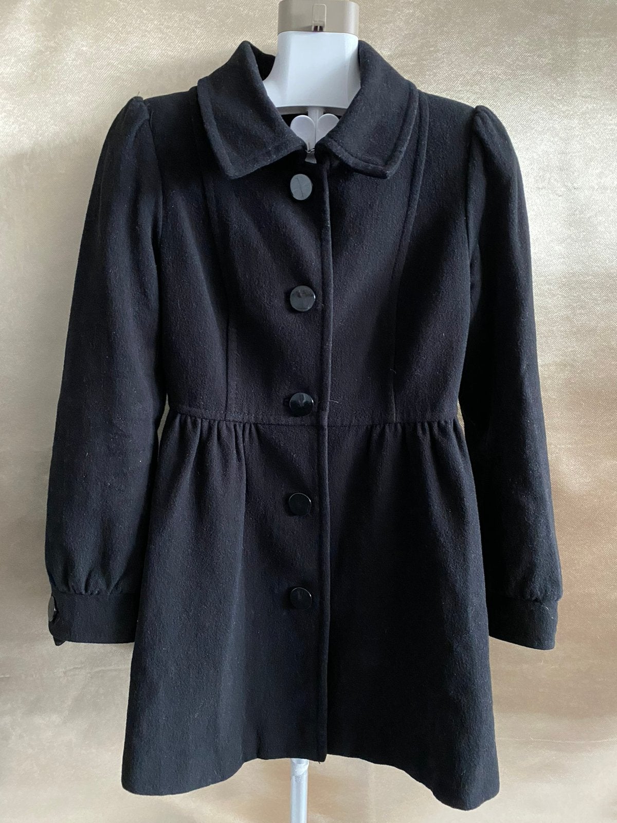 Zwarte trenchcoat jas maat S - H&M, Ophalen of Verzenden, Zo goed als nieuw, Zwart