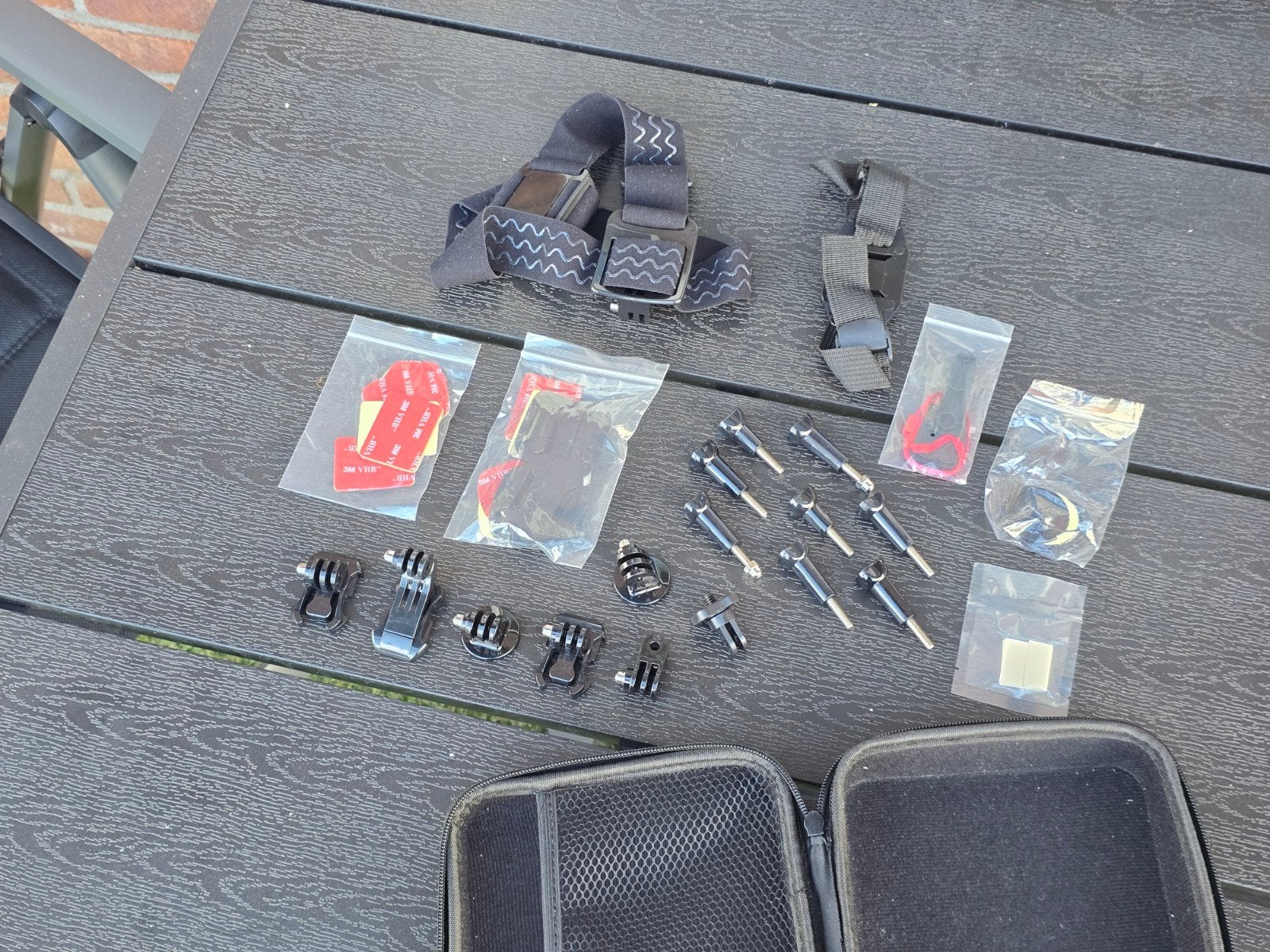 Partij universele GoPro accessoires & Houders Mounts, Ophalen of Verzenden, Zo goed als nieuw, GoPro