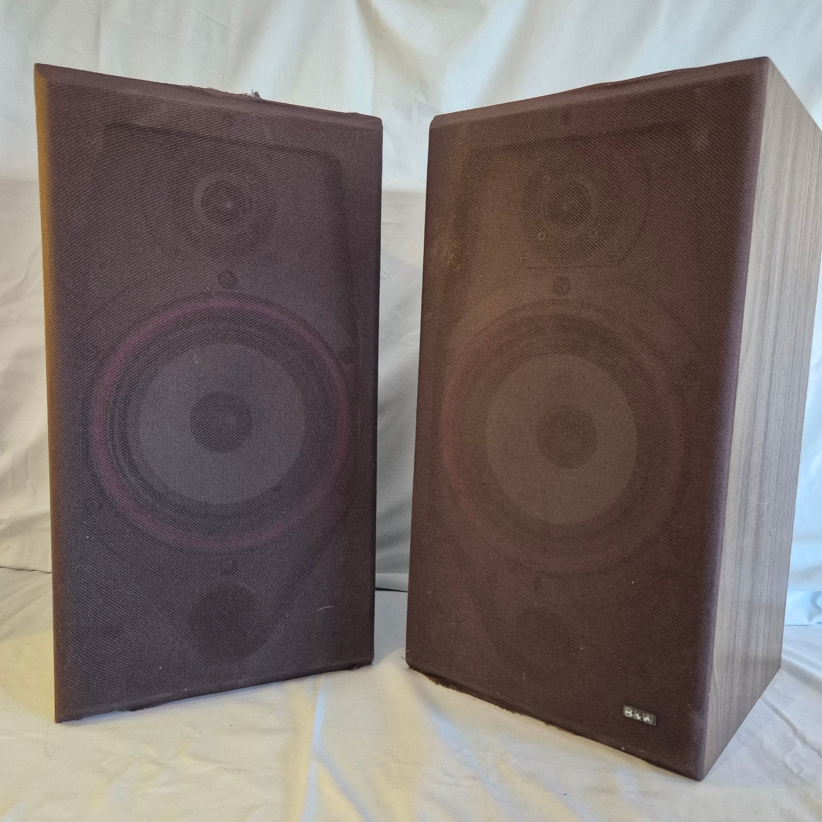 B&W DM110 Luidsprekers - Vintage Geluid, Audio, Tv en Foto, Ophalen, Gebruikt, 60 tot 120 watt, Bowers & Wilkins (B&W)