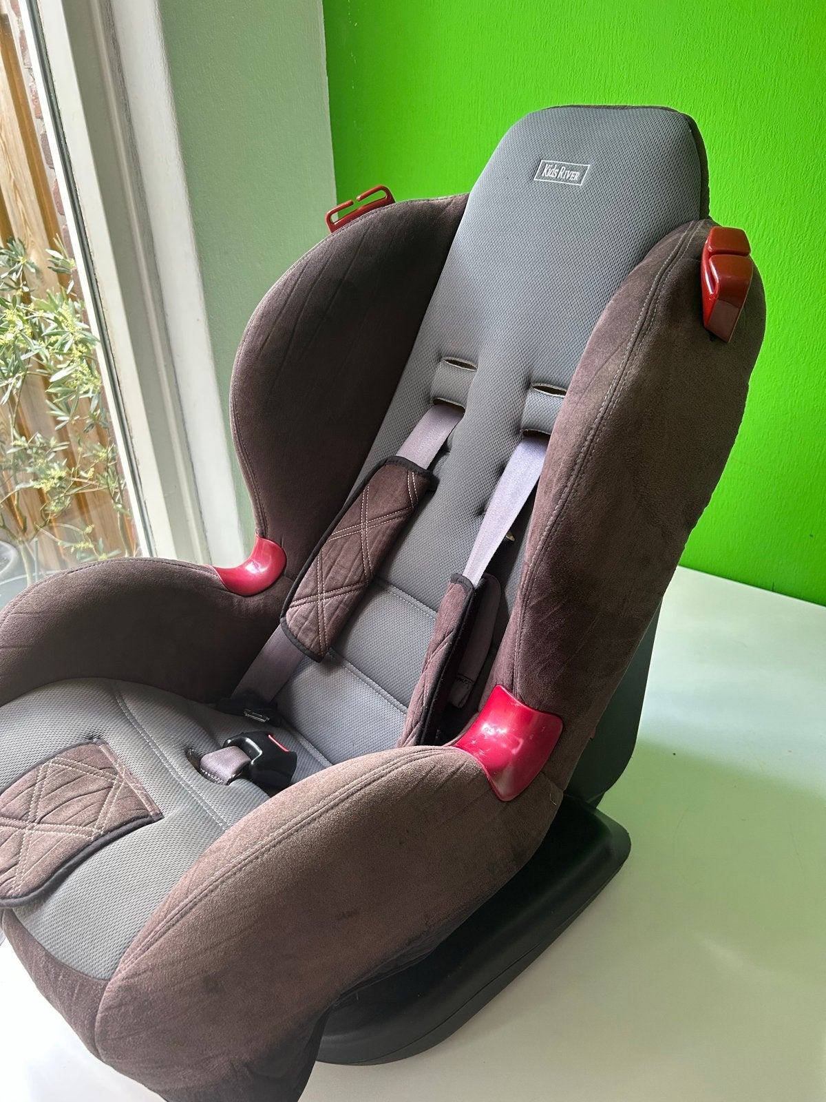 Kids River Florida Grey autostoel, 9 t/m 18 kg, Zijbescherming, Ophalen, Overige merken