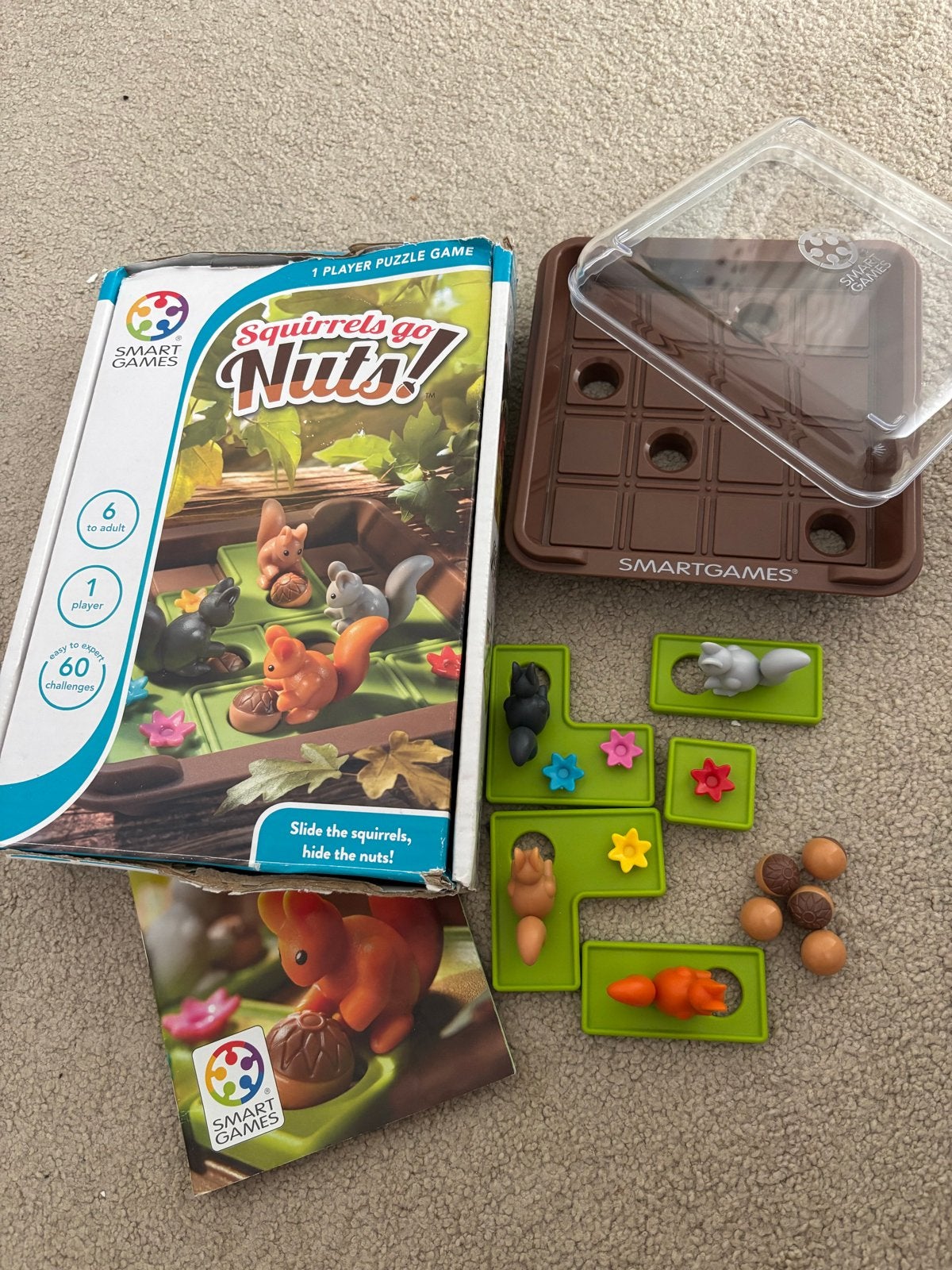 SmartGames Squirrels Go Nuts!, Een of twee spelers, Ophalen of Verzenden, Gebruikt