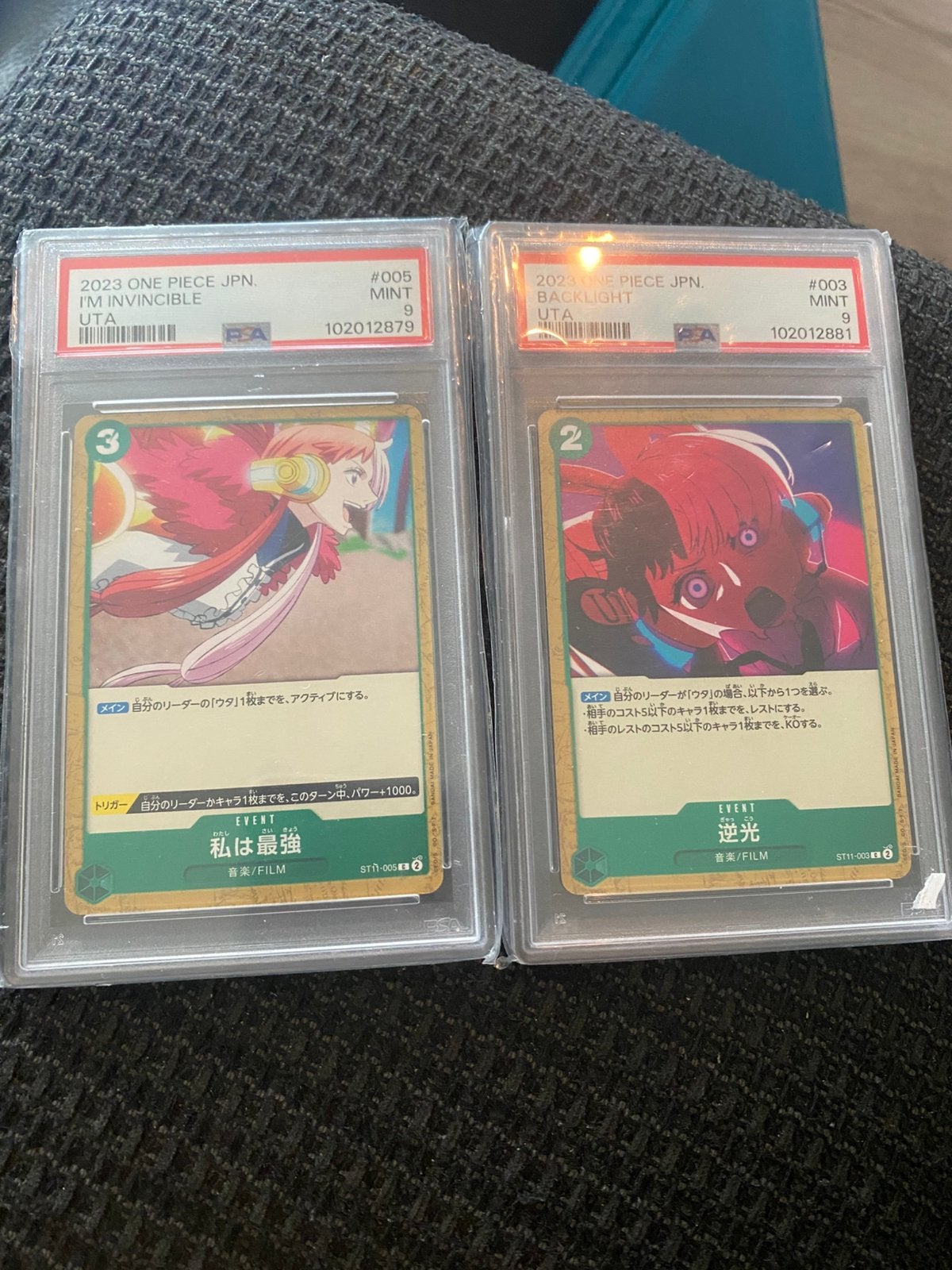 one piece psa slabs, Ophalen of Verzenden, Zo goed als nieuw