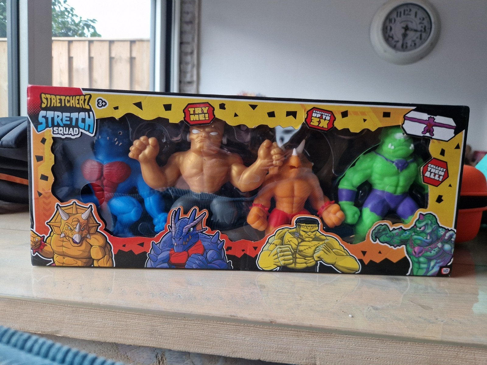stretcherz stretch squad, Ophalen, Nieuw