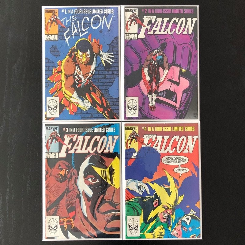 Falcon Vol.1 #1 t/m 4 Complete Set (1983), Amerika, Marvel Comics, Complete serie of reeks, Ophalen of Verzenden