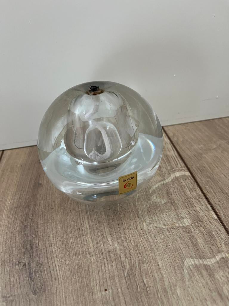 La Vida olielampje kristal bal kristallen zgan!, Antiek en Kunst, Antiek | Glas en Kristal, Ophalen of Verzenden