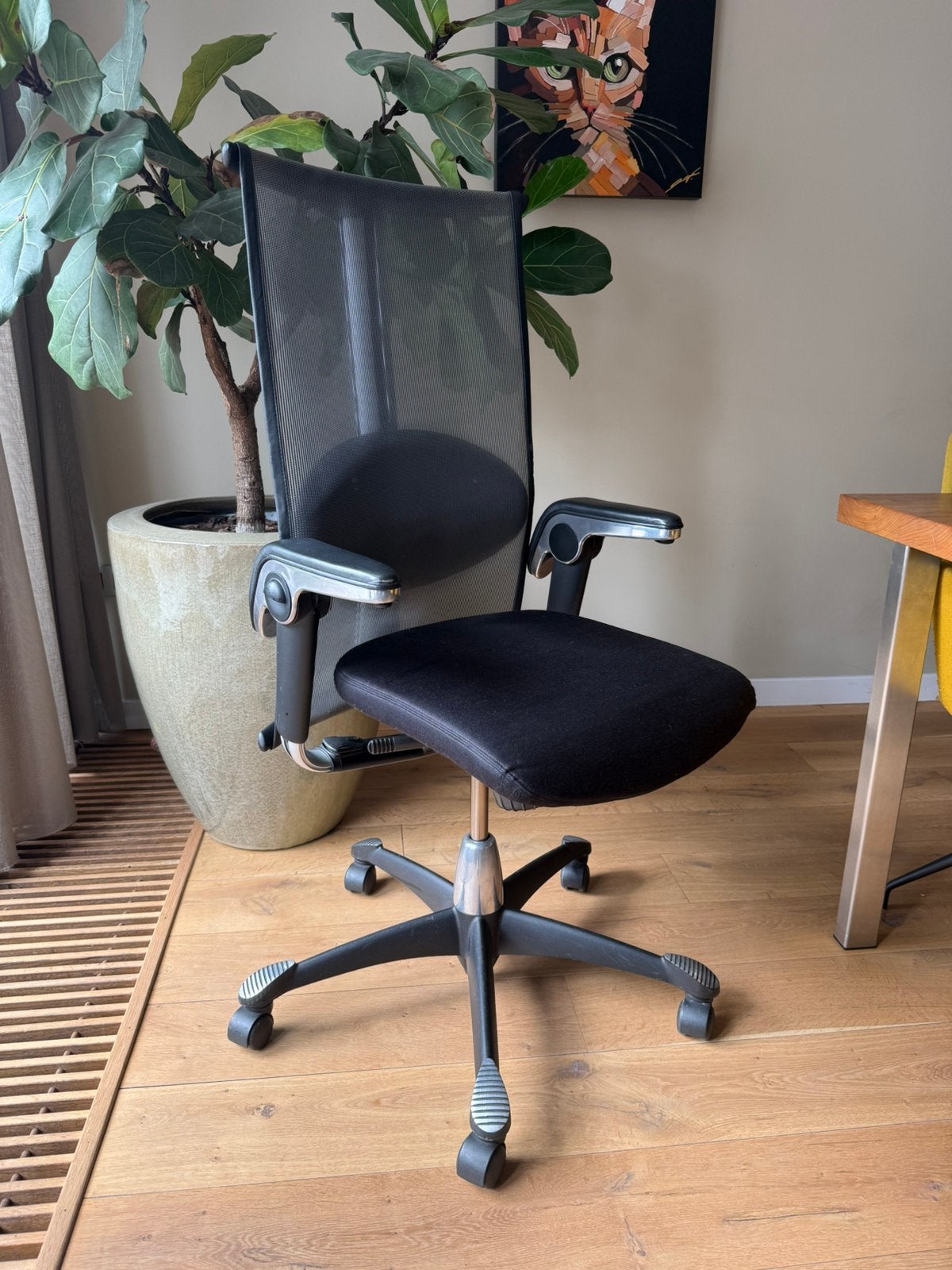 Hag H09 9220 ergonomische directie bureaustoel, zeer mooi, Hag, Zwart, Info@hag.com, Ophalen of Verzenden