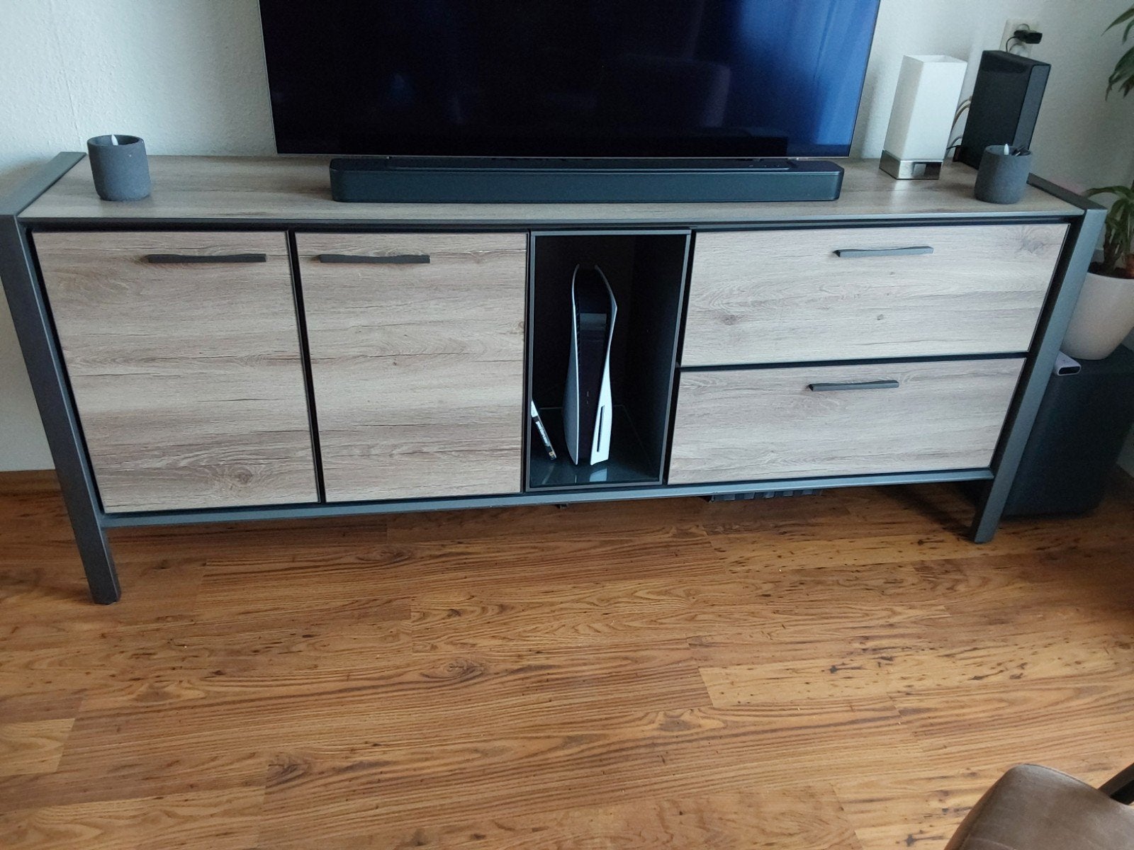 Dressoir Copenhagen H&H, Ophalen, Overige materialen, Zo goed als nieuw, 200 cm of meer