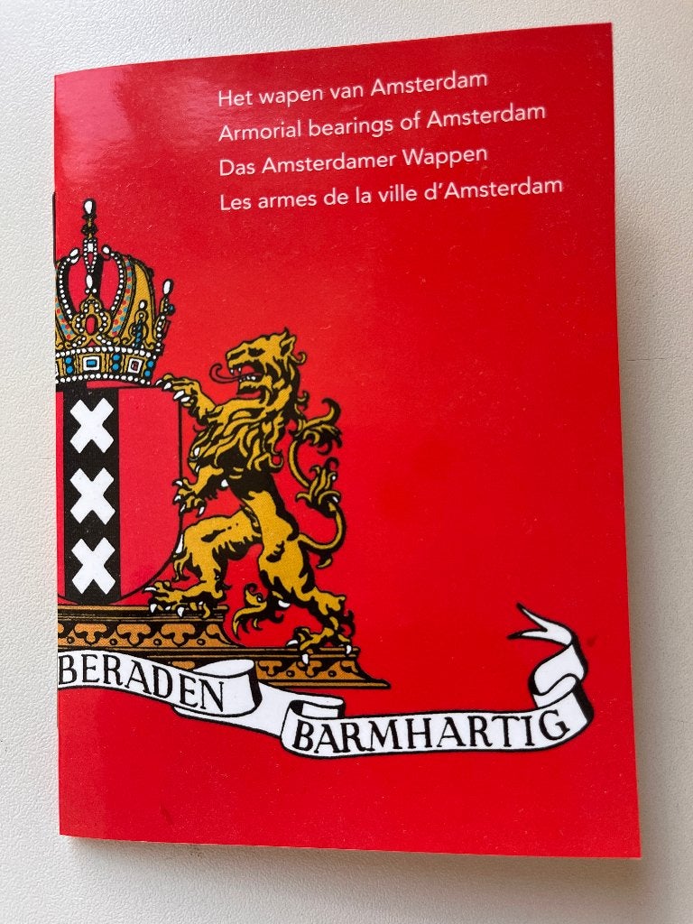 Het Wapen van Amsterdam boekje + speldje Andreaskruisen, Ophalen of Verzenden, Nieuw, Sport